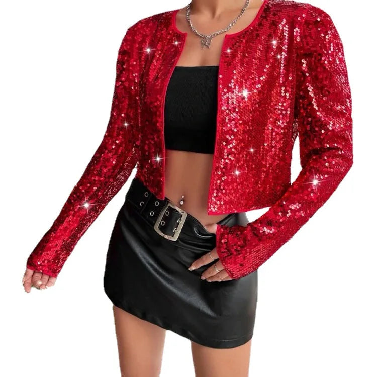 Sequined Stage Top Jacket