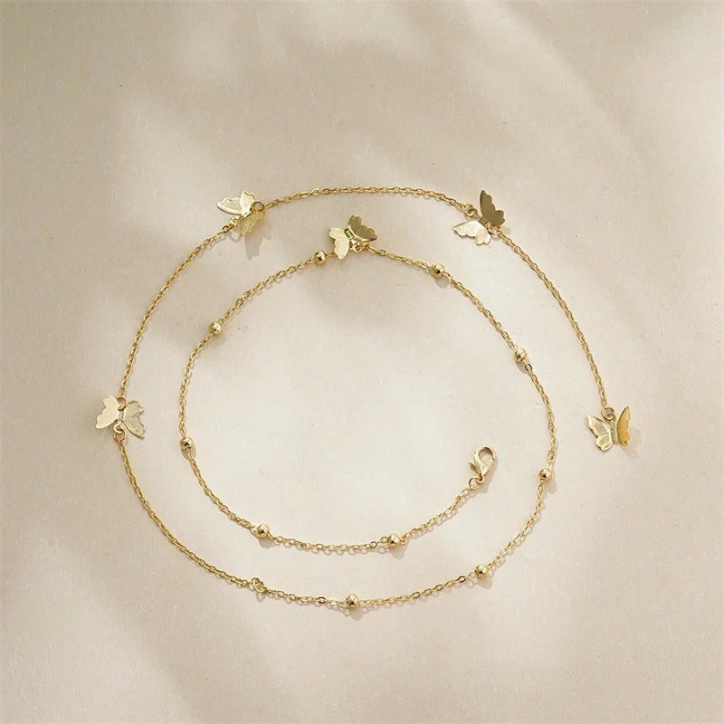 Butterfly Back Drop Necklace