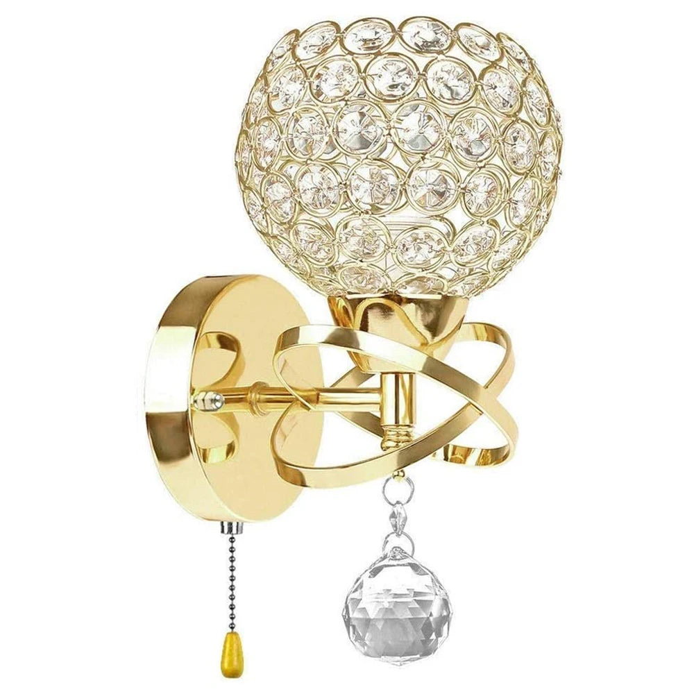 Crystal Wall Lamp Sconce