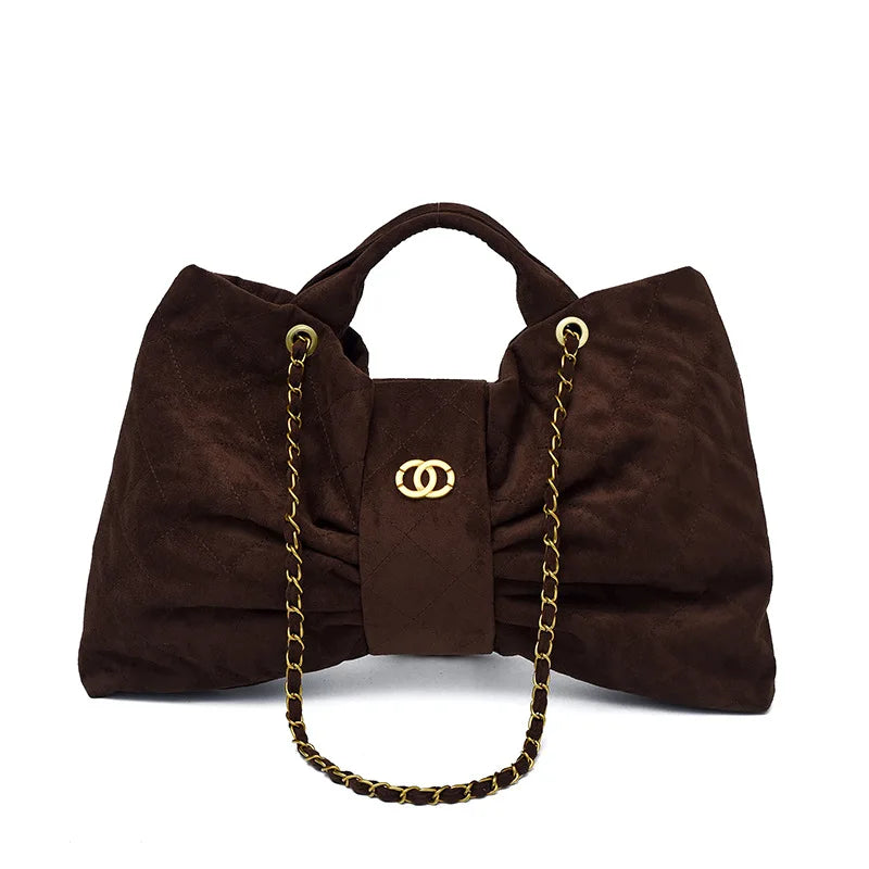 Luxury Bow Shoulder Bag