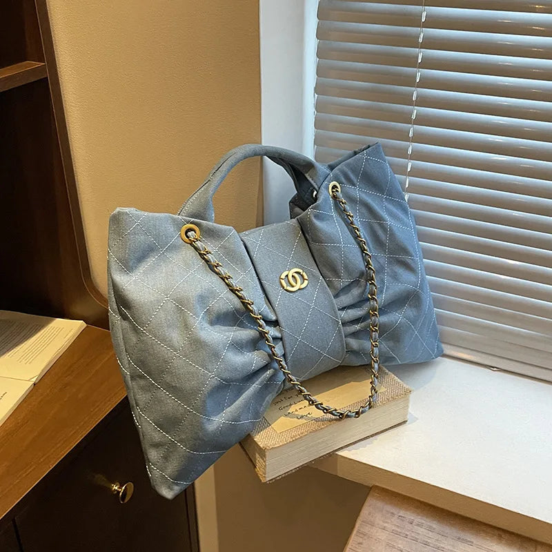 Luxury Bow Shoulder Bag