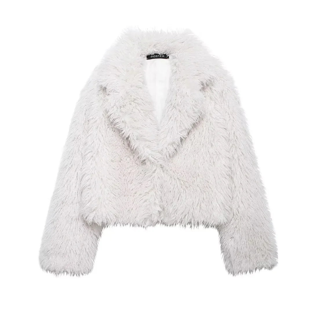KONDALA Faux Fur Jacket