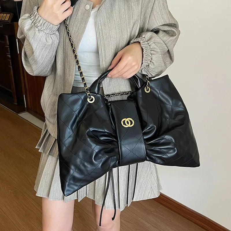 Luxury Bow Shoulder Bag