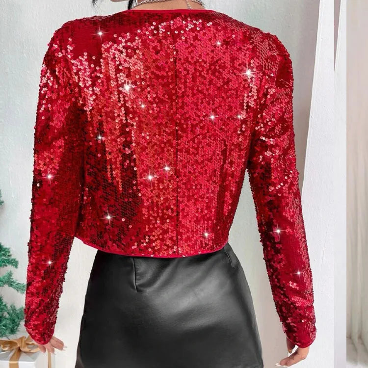 Sequined Stage Top Jacket