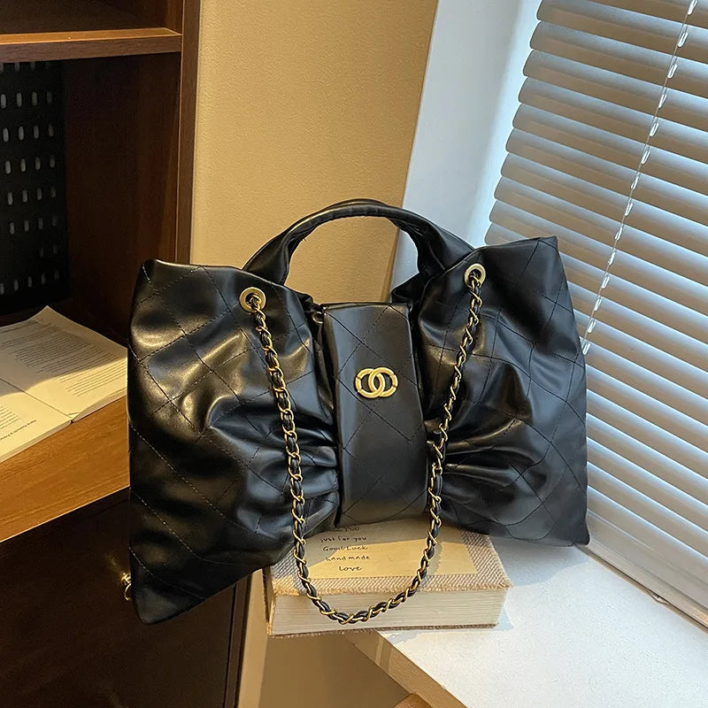 Luxury Bow Shoulder Bag